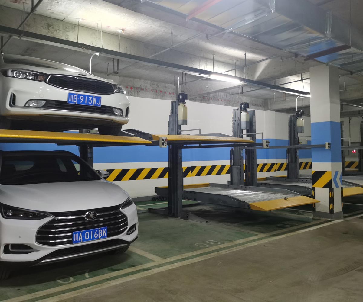 四柱簡易升降機械式立體停車設備 四柱簡易升降機械式立體停車設備