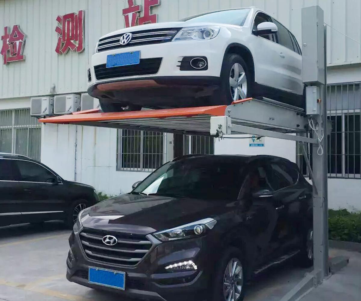 4柱機械停車庫 4柱機械停車庫