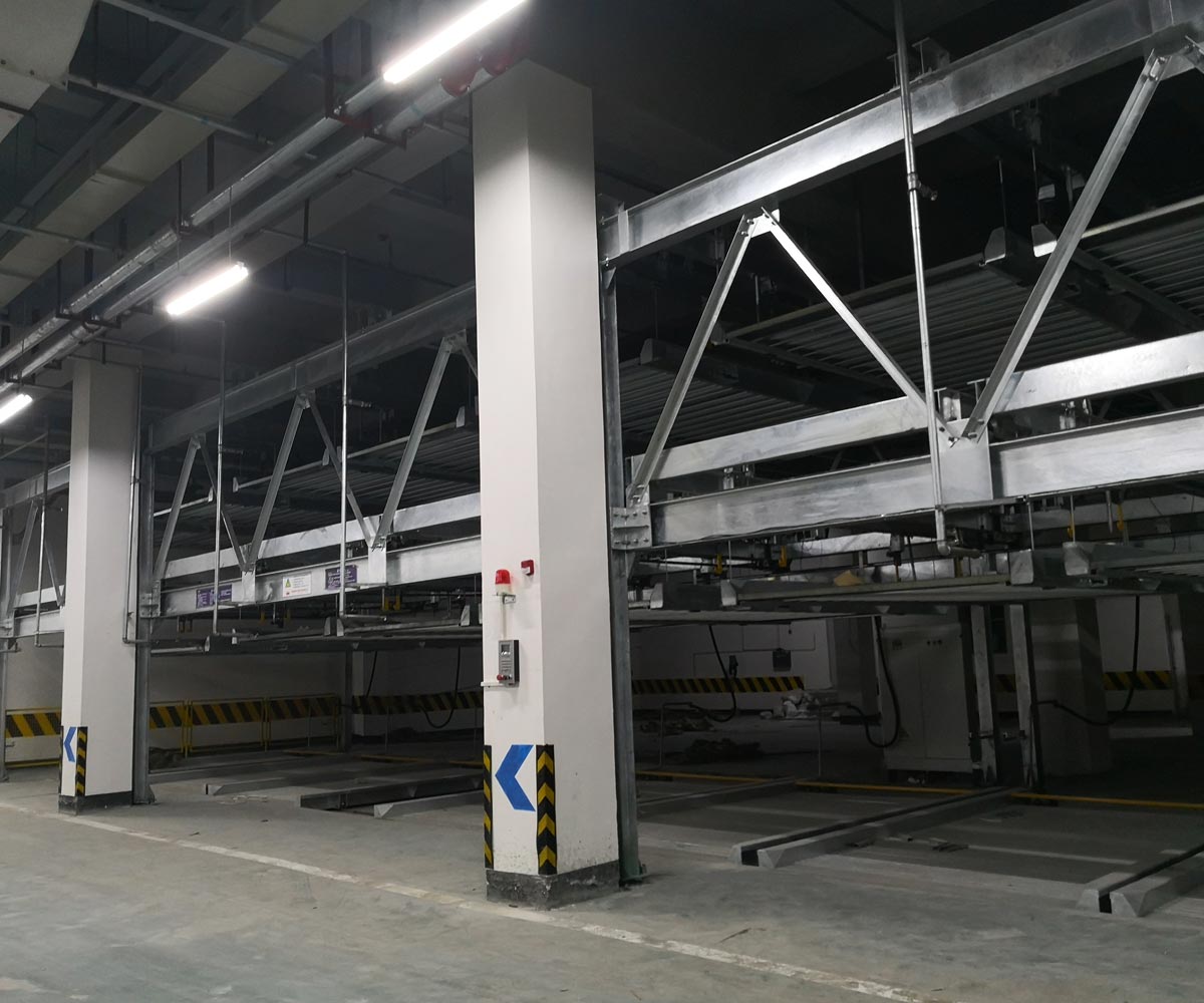 PSH7七層升降橫移機械式停車設備 PSH7七層升降橫移機械式停車設備